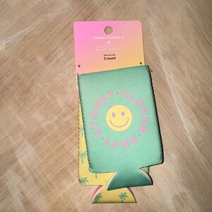 Stoney Clover Lane Yellow and Green Drink Sleeves